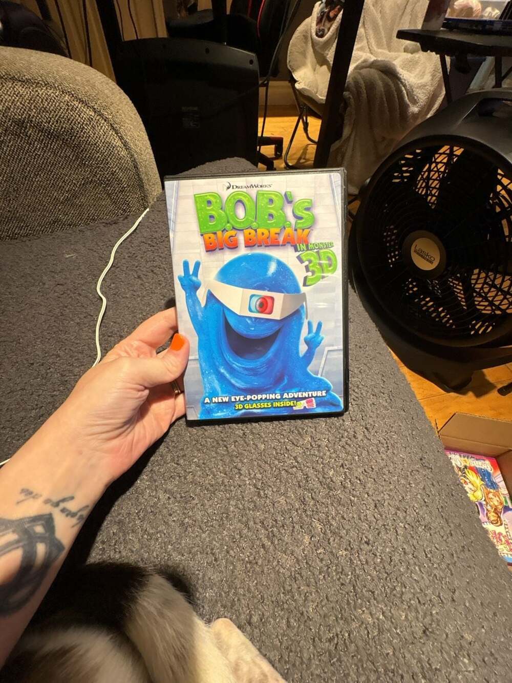 DreamWorks Bob's Big Break 3-D DVD